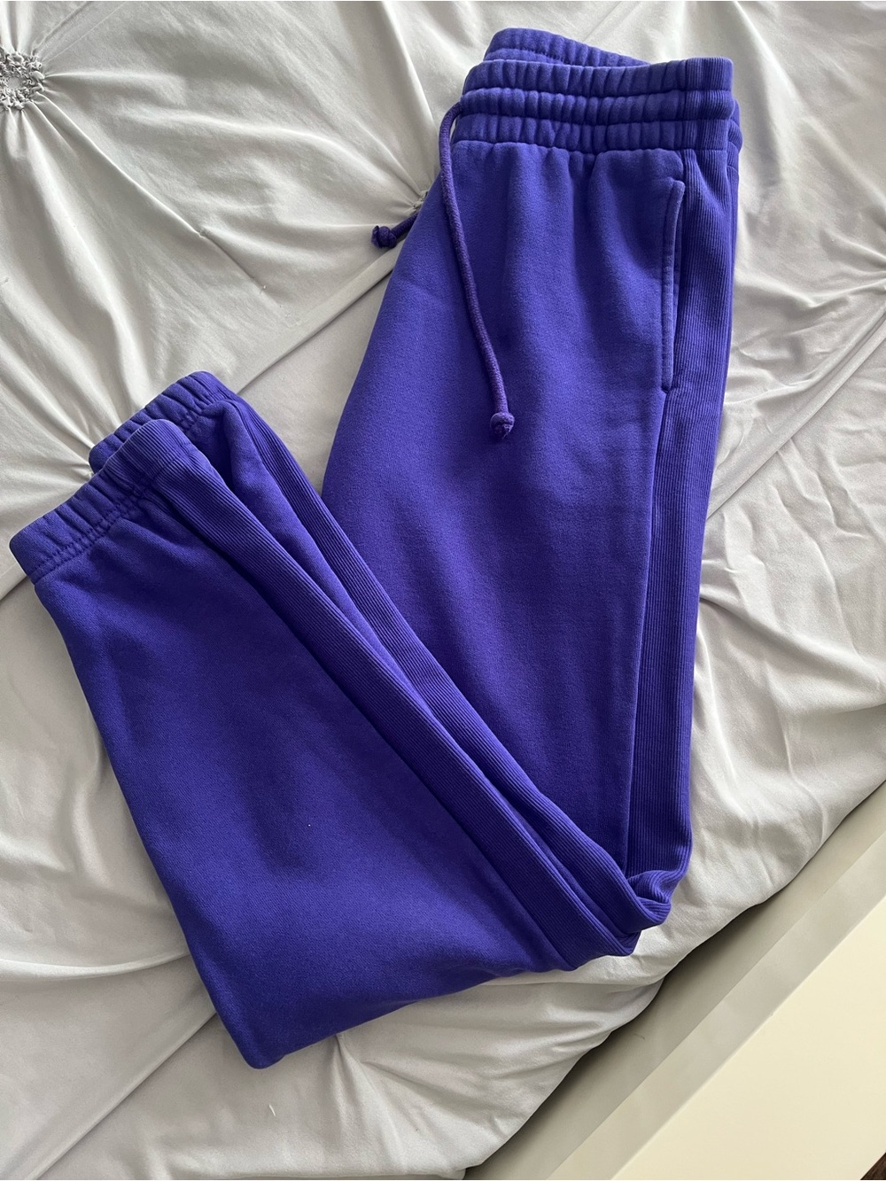 TNA Purple Fleece Joggers